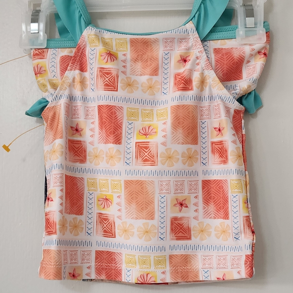 Disney Store Moana Swim Suit 2pc.  Girls Size:  2T       NWOTS - Picture 3 of 5